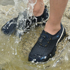 Men's Adjustable Drawstring Hiking Sandals
