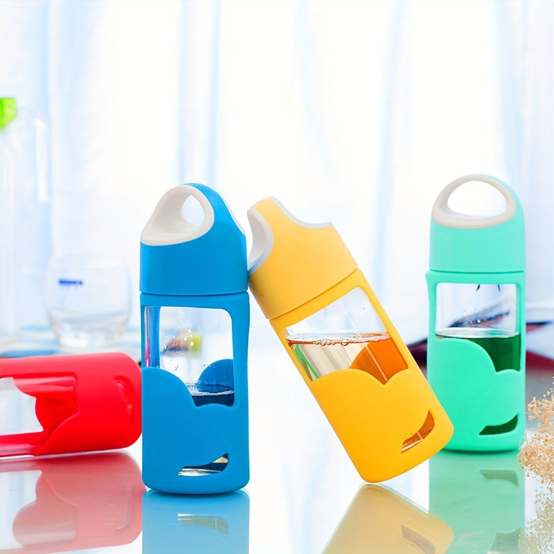 Portable High Temp Resistant Glass Sports Water Bottle
