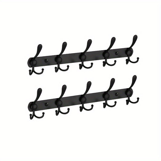 10pcs Wall Hanging Coat Hook Towel Hat Storage Hook