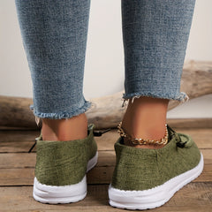 Women's Lightweight Solid Low Top Walking Shoes