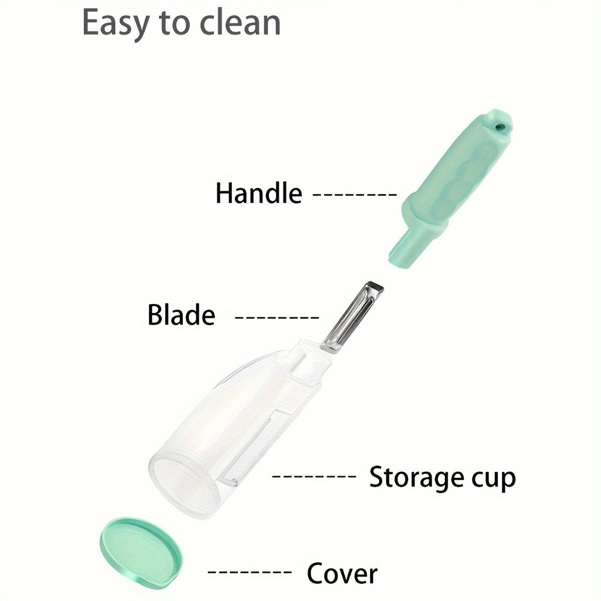 Multifunctional Storage Peeler for Vegetables & Fruits
