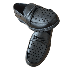 Women's Bowknot Flat Shoes Slip On Casual Walking Work Flats