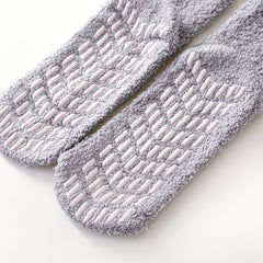 4 Pairs Fuzzy Floor Socks Comfy Warm Mid Tube Women's Stockings