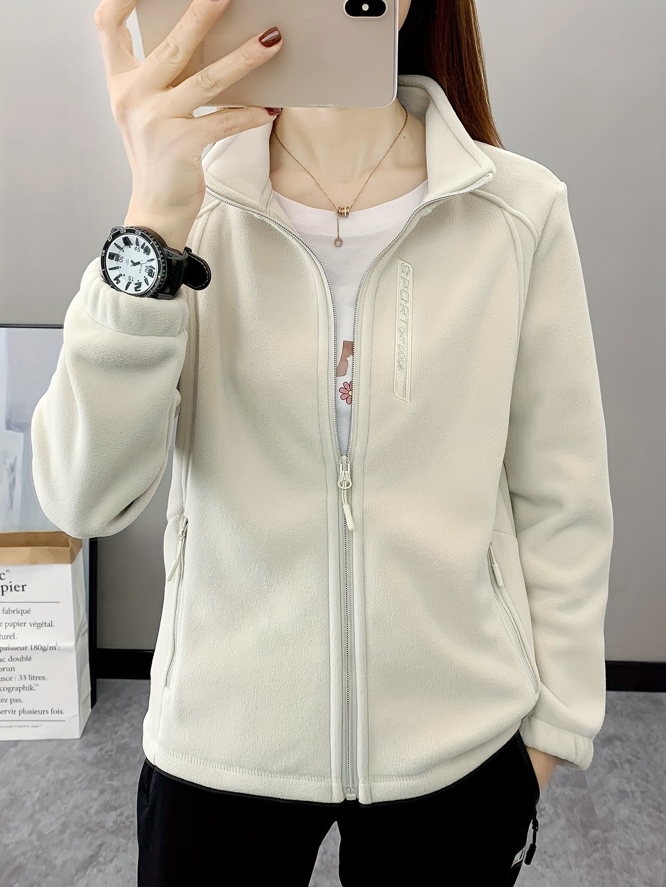 Outdoor Sweatshirt Jacket for Women