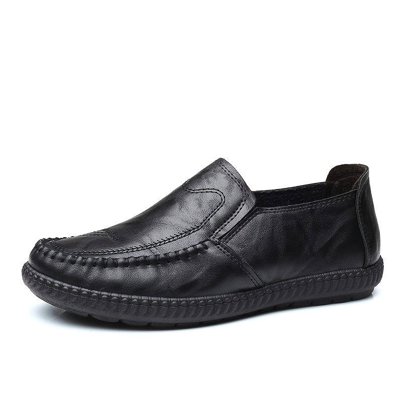 Men's Comfy Stitch Detail Loafers Slip On Shoes Spring Summer