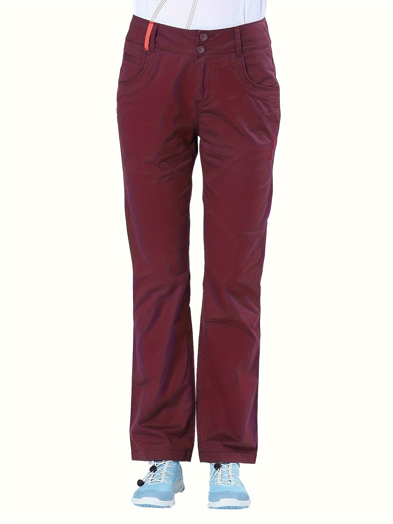 Women's Casual Hiking Pants High Waist Loose Sports Pants