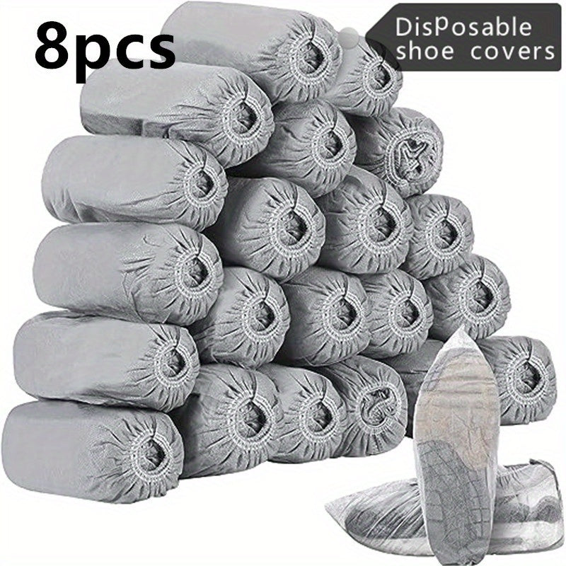 Disposable Non-woven Shoe Covers Anti-slip Waterproof 40pcs