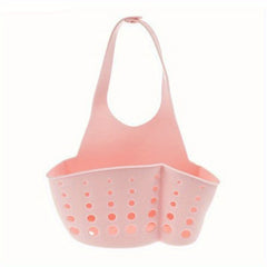 Adjustable Silicone Sponge Storage Basket for Kitchen Sink