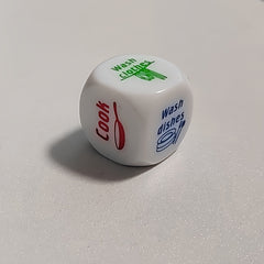 Novelty Housework Dice Game for Couples Birthday Party