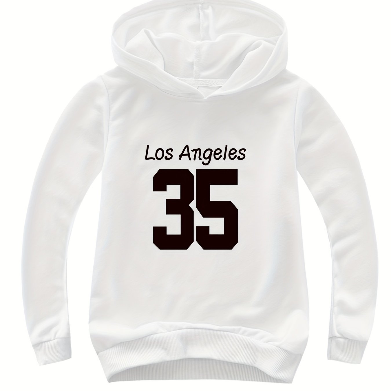 Girls Pullover Hooded Sweatshirt for Autumn Winter