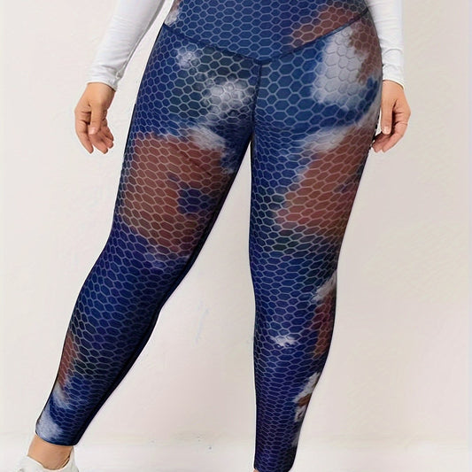 Tie Dye High Rise Leggings