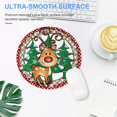 Christmas Gaming Mouse Pad Non Slip Rubber Base Waterproof for Computer Laptop