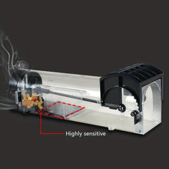 1pc Humane Rodent Trap Mouse Trap Transparent Sensitive Reusable
