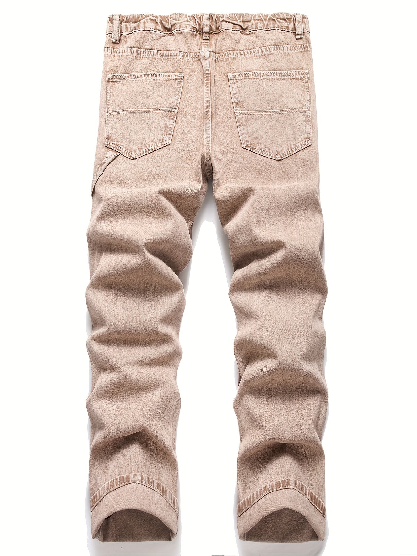 Men's Straight Regular Denim Jeans