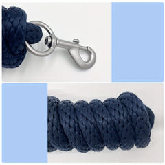 2m Durable Leading Rope With Snap Hook For Horses & Livestock