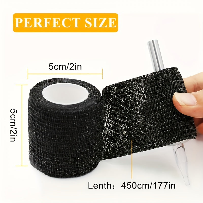 6/12pcs 5.08cm Self-Adhesive Medical Wrap Elastic Bandage Roll