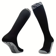 Breathable Silicone Non slip Football Mid calf Socks