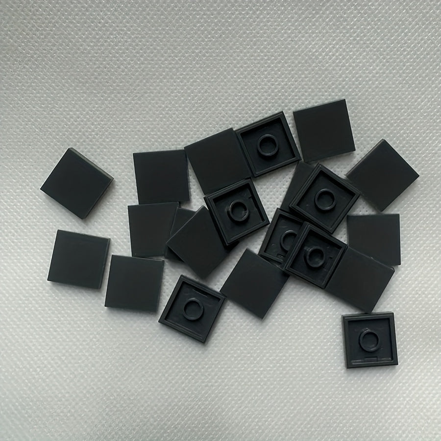 50pcs Building Blocks 2x2 Figure Bricks Ceramic Tile 2x2 Educational Creative