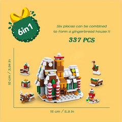 Christmas Building Blocks Toys - 8 Models for Kids
