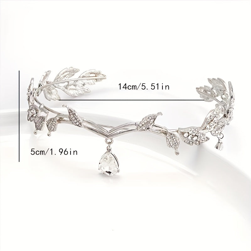 Crystal Head Piece Bridal Head Jewelry Crystal Headband Wedding Hair Accessories