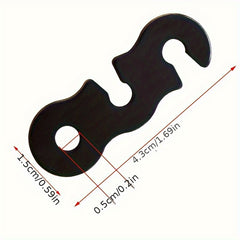 Adjustable Tent Rope Buckles S type Rope Tensioner Outdoor Camping