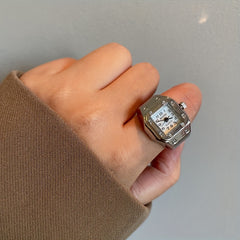Punky Watch Ring Mini Finger Watch in Assorted Colors