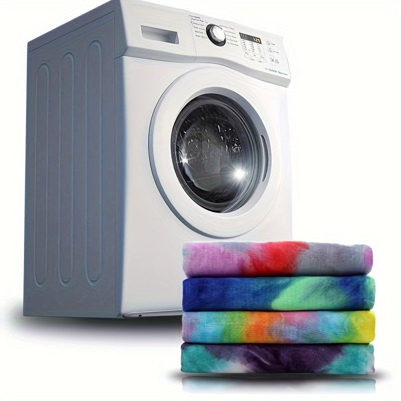 Tie Dye Printed Yoga Mat Towel Non-Slip Absorbent Soft