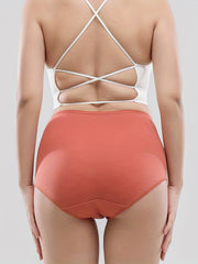 4pcs Solid Briefs Comfy Stretchy Panties Women's Lingerie