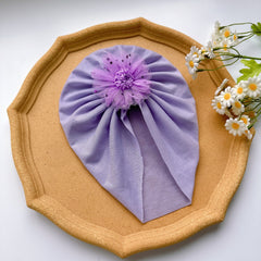 Soft Elastic Strip Flower Baby Hat For Girl