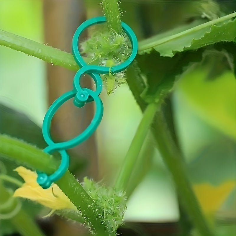 100pcs Plant Clips for Climbing Plants Garden Tomato Vegetable Support