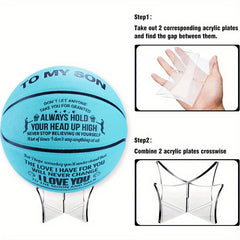 Transparent Acrylic Stand Holder for Ball Displays