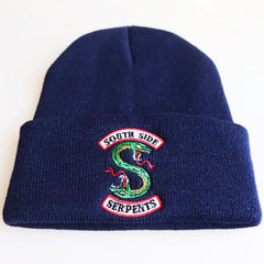 Men's Embroidered Knitted Hat Warm Pullover Street Hip-hop Hat