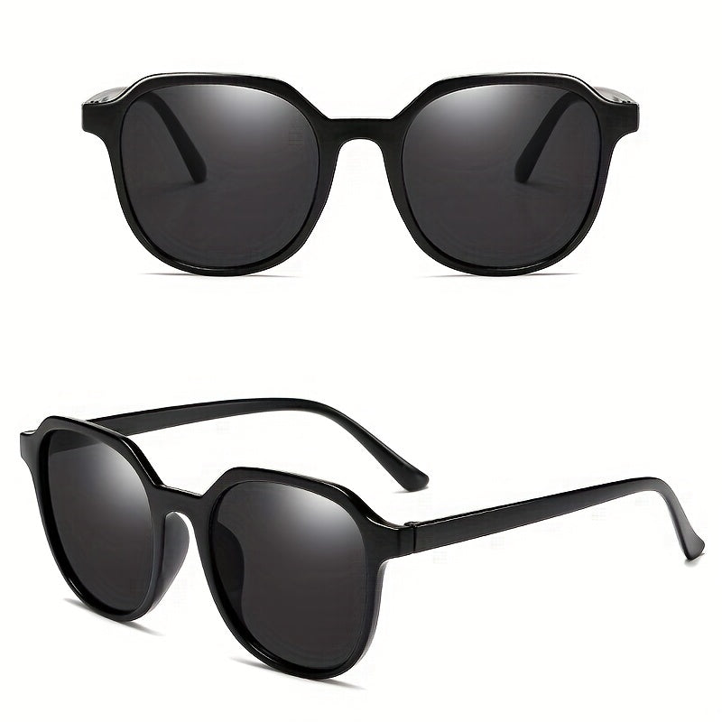 Oversized Round Sunglasses Vintage Women's Shades