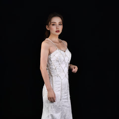 Bridal Faux Pearl Body Chain for Stylish Events