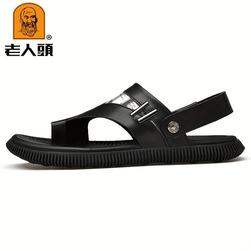 LAORENTOU Men's Wear-resistant Sandals Quick Drying Comfy Slides