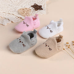 Baby Girls Cartoon Warm House Shoes Non Slip Soft Bottom Indoor Winter