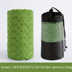 Non-slip Thick Yoga Mat Towel with Storage Bag
