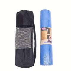 Qpc Yoga Mat Storage Mesh Bag Portable Single Shoulder Drawstring Net Bag