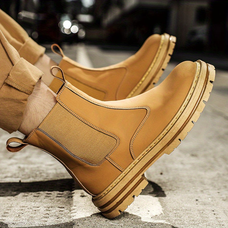 Men's Chelsea Boots Easy To Clean