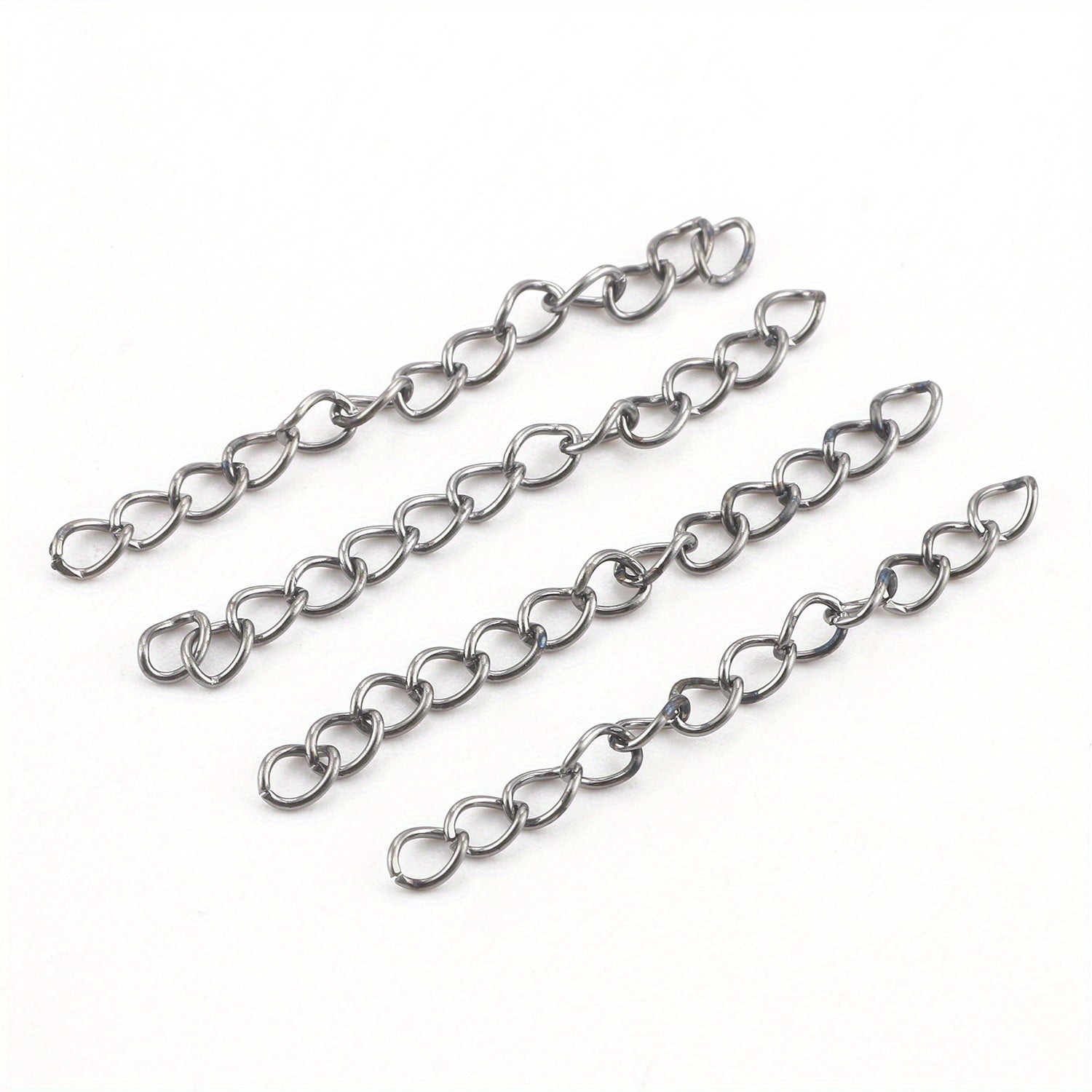 50pcs Alloy Extender Chain Necklace Bracelet Extension Accessories
