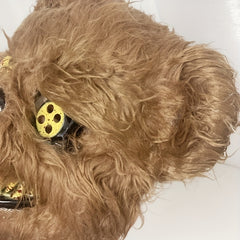 Terrifying Halloween Bear Mask Bloodied Plush Head Mask