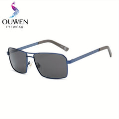 Retro Polarized Aviator Sunglasses Vintage Square 70s Shades UV Protection