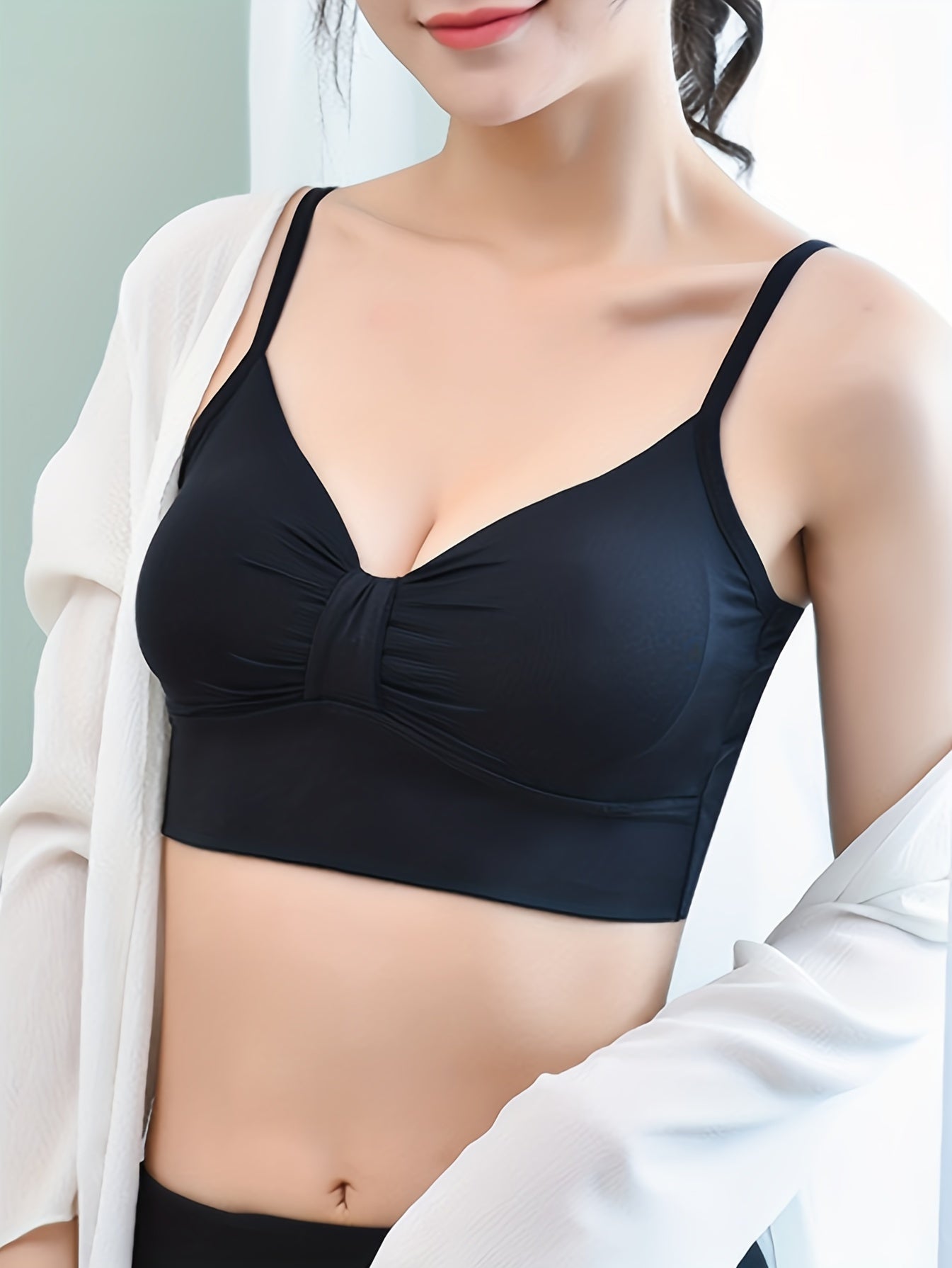 Comfy Wireless Push Up Bra Women