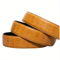 Men's Casual High Leather Belt For Man