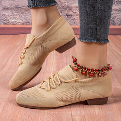 Solid Mesh Breathable Ballet Shoes Non Slip Dance Shoes Indoor Practice Jazz