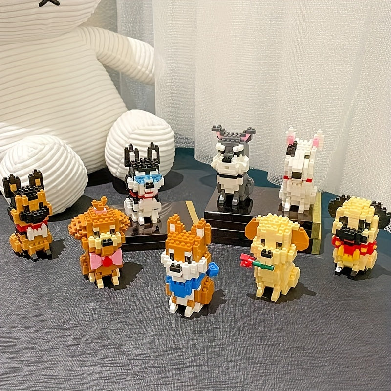 DIY Toy Building Blocks Set for Cute Pet Dog