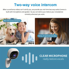 1080P Wireless Infant Home Camera with Motion & Sound Detection