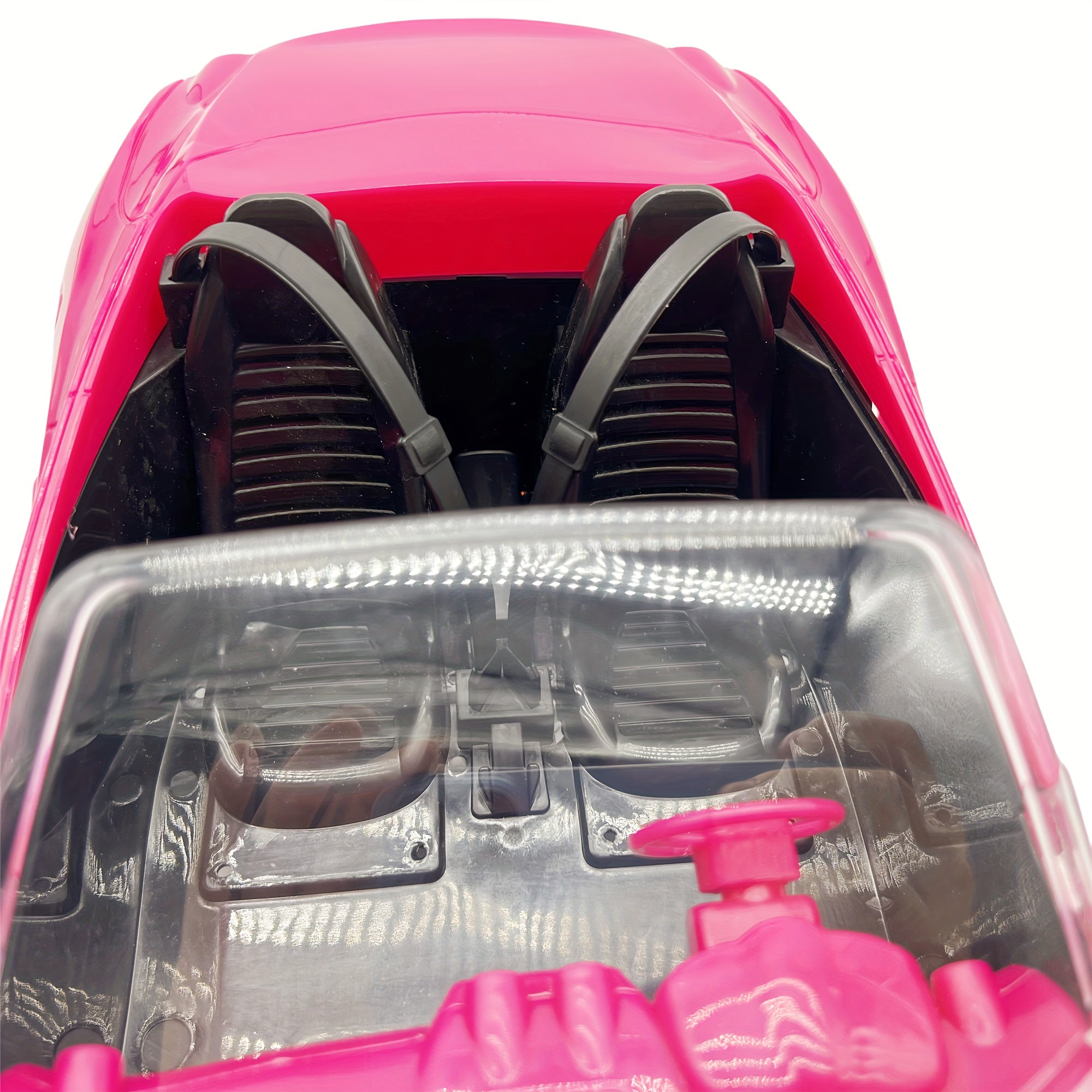 Pink Sports Car for Dolls Play House Toys