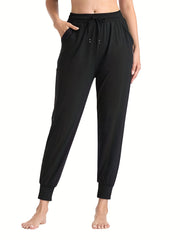 Women's Baggy Yoga Pants w/ Pockets - Comfortable & Stylish Activewear