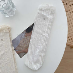 Floral Lace Mesh Socks Sweet & Lolita Sheer Stockings